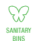Sanitary Bins Logo Green